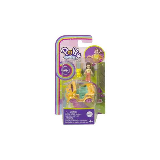 Polly pocket autós szett