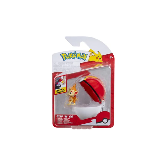 Pokémon Clip N Go -  Chimchar Repeat labdával