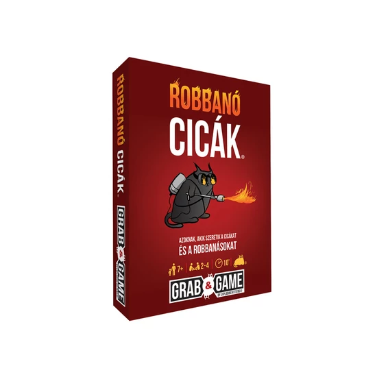 Robbanó cicák  Mini társasjáték