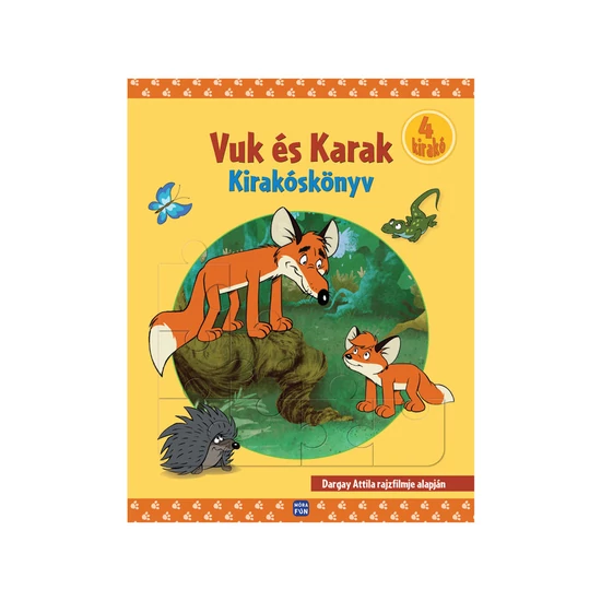 Vuk és Karak kirakós könyv