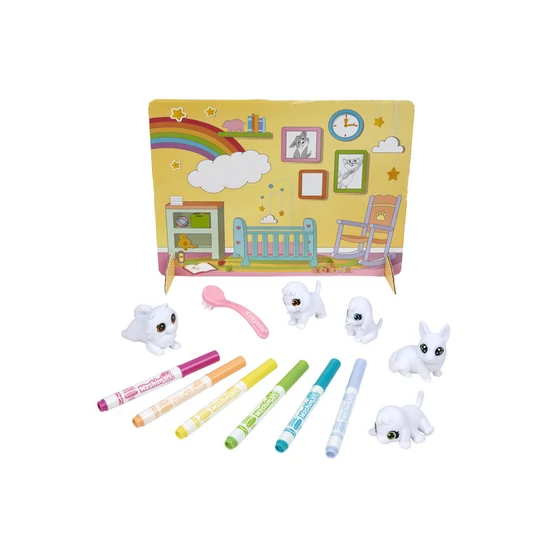 Crayola Washimals kölyökóvoda szett