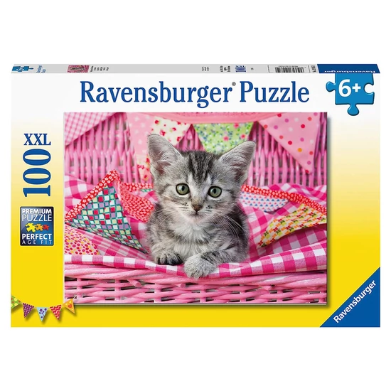 Ravensburger Puzzle 100 db - Aranyos cicák
