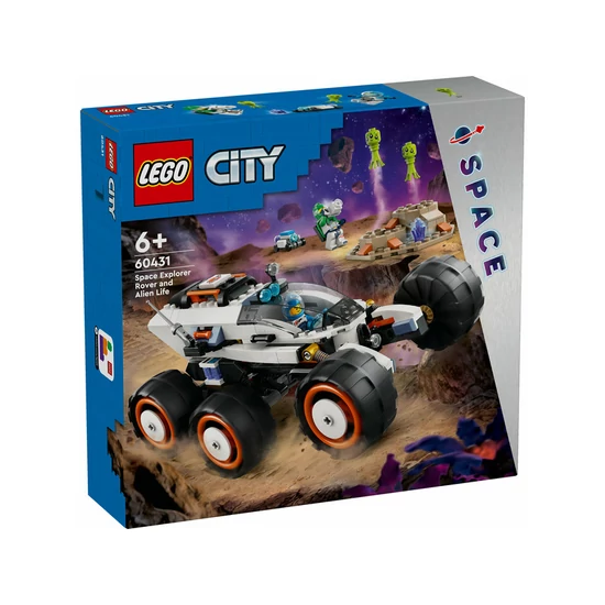 LEGO City Space 60431 Űrfelfedező jármű és a földönkívüliek