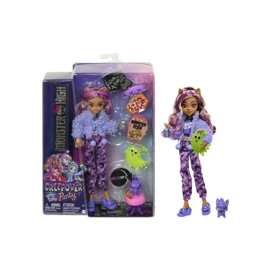 Monster High Creepover party baba - Clawdeen