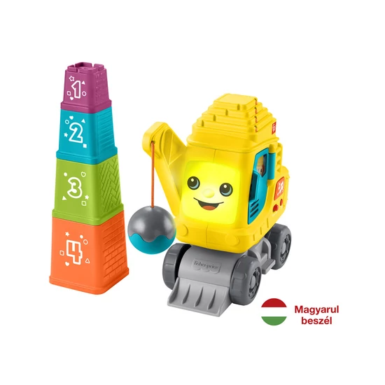Fisher-Price tanuló bontógolyós munkagép