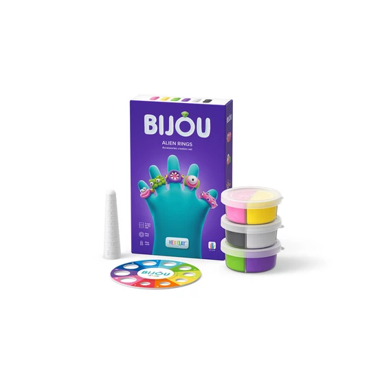 Hey Clay Bijou űrlényes gyűrűk
