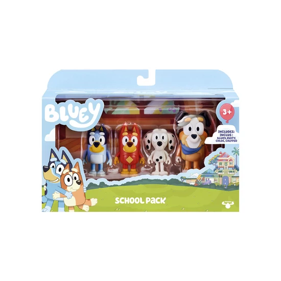 Bluey Iskolaszett 4db