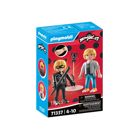Playmobil: Miraculous: Adrien & Fekete Macska