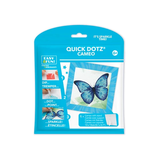 Diamond Dotz QuickDotz Kék pillangó