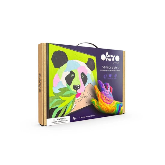 Okto Sensory Art Kids Panda
