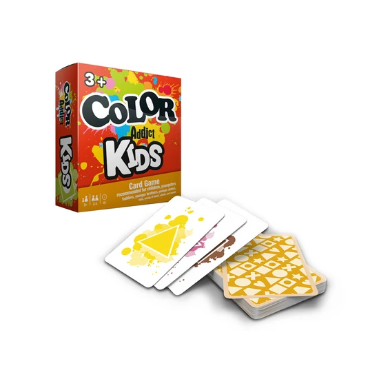 Color Addict Kids - színek és formák kártya