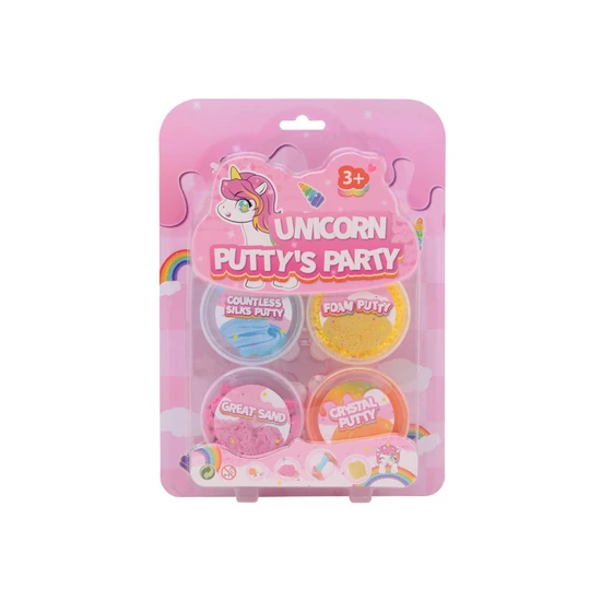 Unikornis putty, 4 db /cs