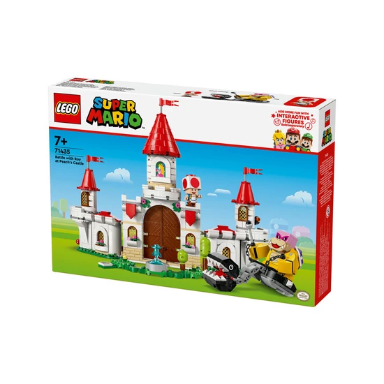 LEGO Super Mario 71435 Roy támadása Peach kastélyánál