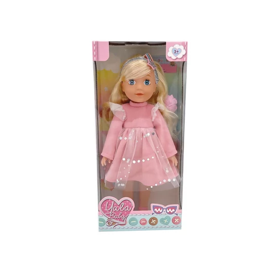 Baba fésűvel 35cm