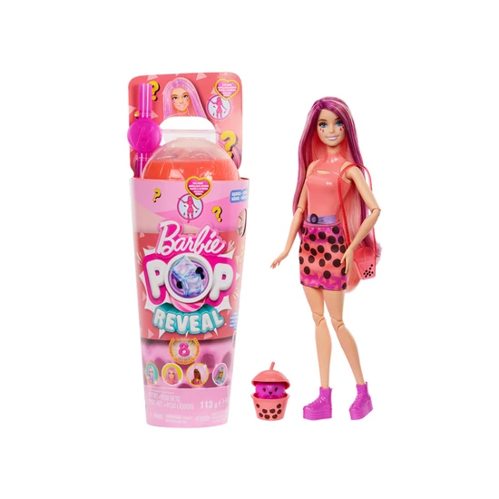 Barbie slime reveal bubi-buli - narancssárga