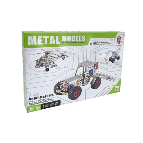 Fémépítő - helikopter 361 db
