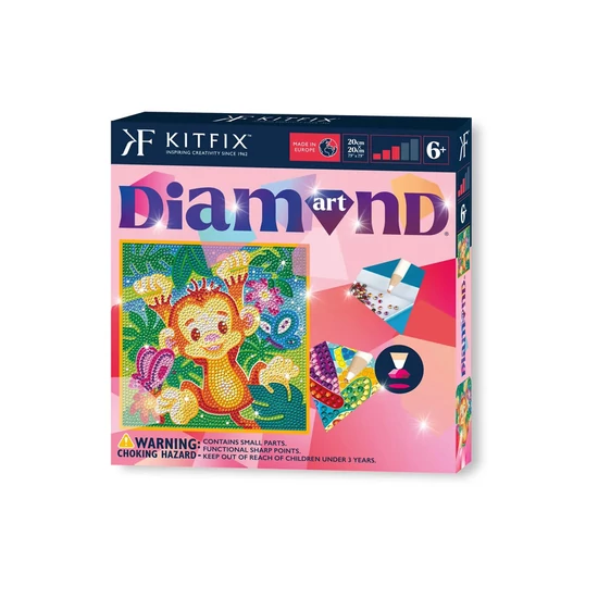 KitFix Diamond Art - Majom