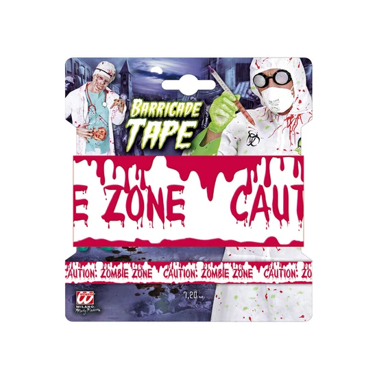 Halloween Zombie Zone szalag