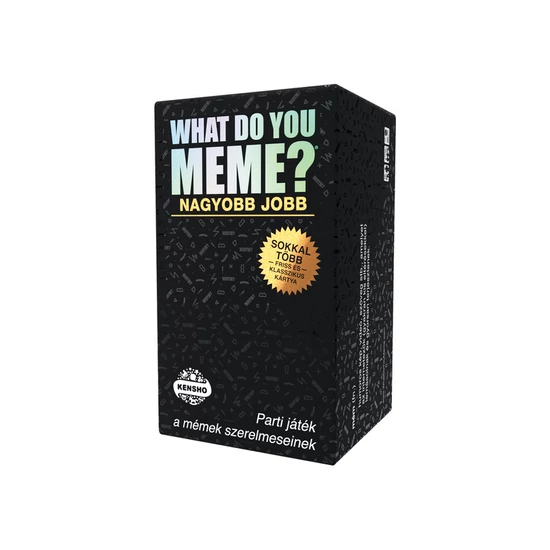 What do you meme?  nagyobb jobb kiadás társasjáték