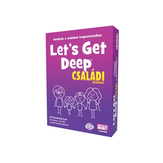 What do you meme? lets get deep  családi kiadás társasjáték