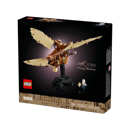 LEGO Icons 10363 Leonardo da Vinci repülő szerkezete