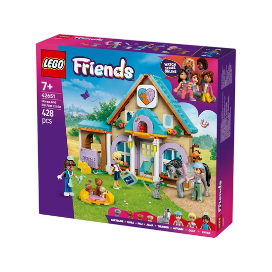 LEGO Friends 42651 Ló- és állatkórház