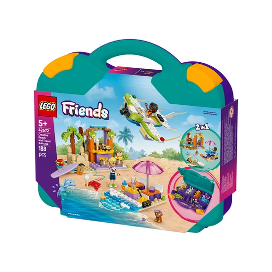 LEGO Friends 42672 Kreatív tengerparti bőrönd