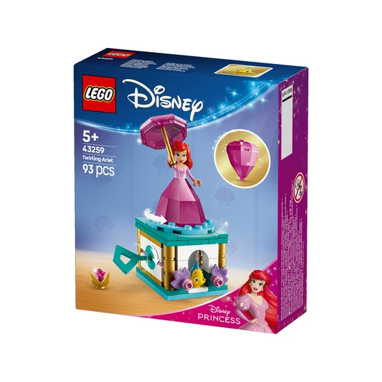 LEGO Disney Princess 43259 Pörgő-forgó Ariel