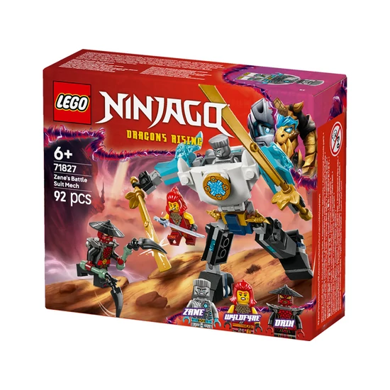 LEGO NINJAGO 71827 Zane harci robotöltözéke