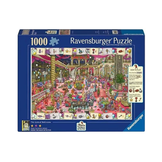 Puzzle 1000 db - Pierre a nyomozó