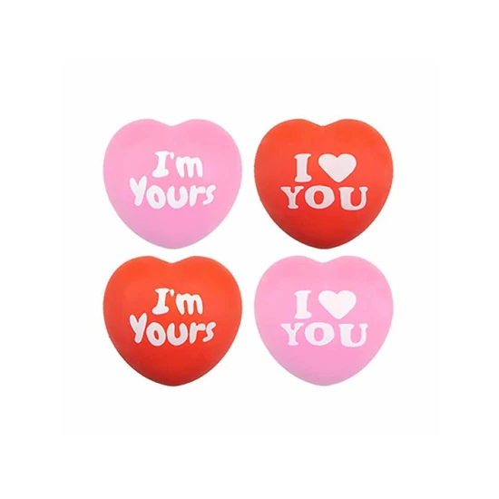 Szivecske alakú ""I love you"" squishy, 2 féle