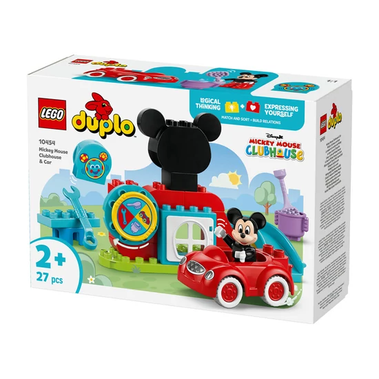 LEGO DUPLO Disney 10454 Mickey Egér játszótere és autója