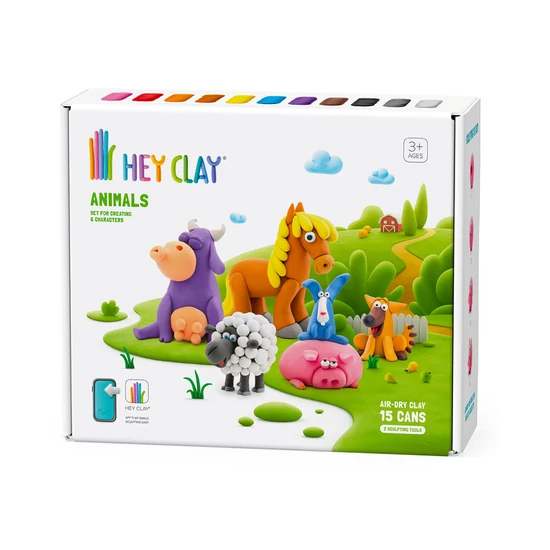 Hey Clay Nagy Szett Állatok