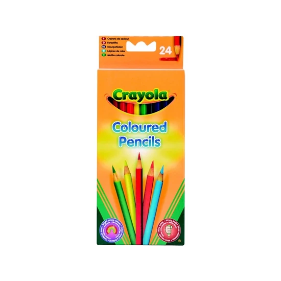 Crayola: 24 darabos színes ceruza