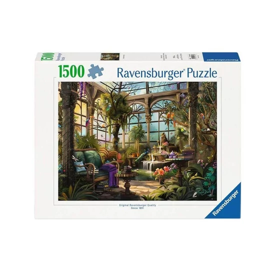 Puzzle 1500 db - Zöld ház