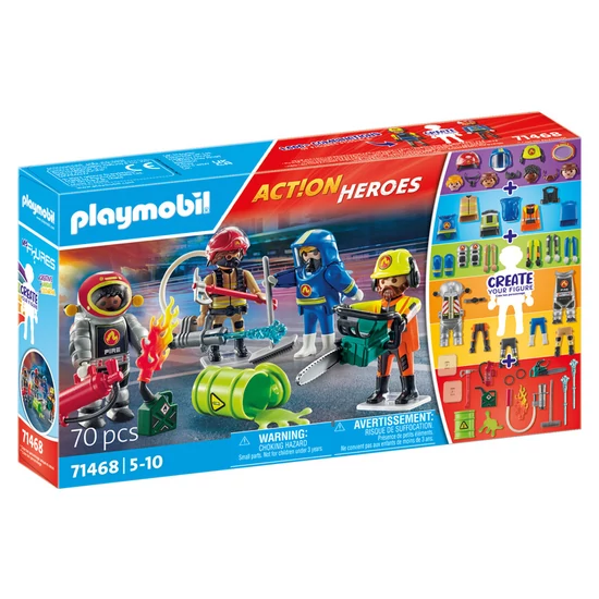 Playmobil: My Figures: Tűzoltók