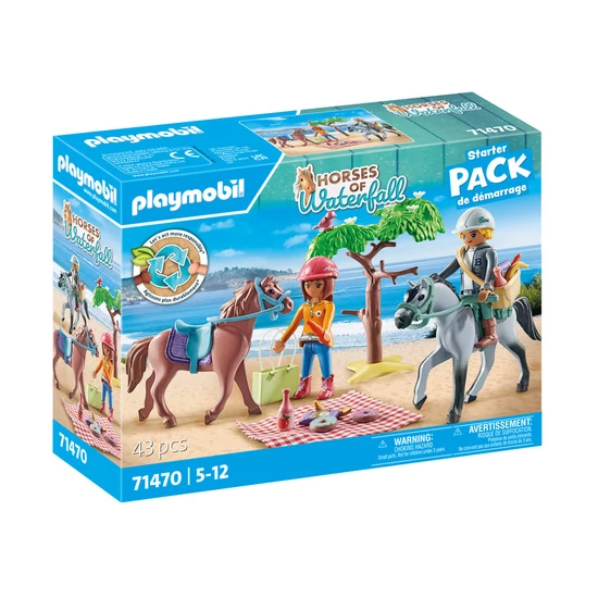 Playmobil: Tengerparti lovaglás Ameliával és Bennel