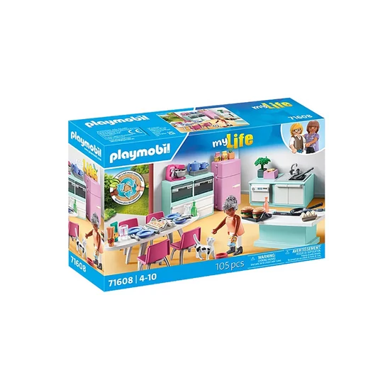 Playmobil: Konyha étkezővel