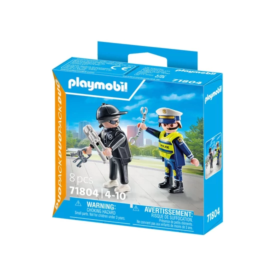 Playmobil: Duo Pack Rendőr és betörő