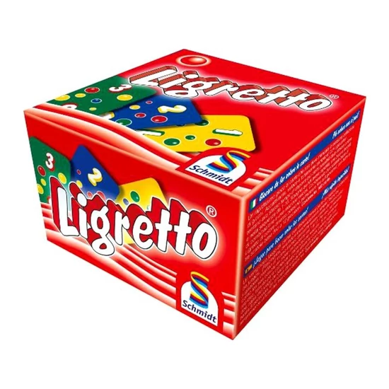 Ligretto társasjáték - piros kiadás