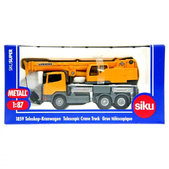 SIKU Scania daruskocsi Liebherr daruval 1:87 - 1859