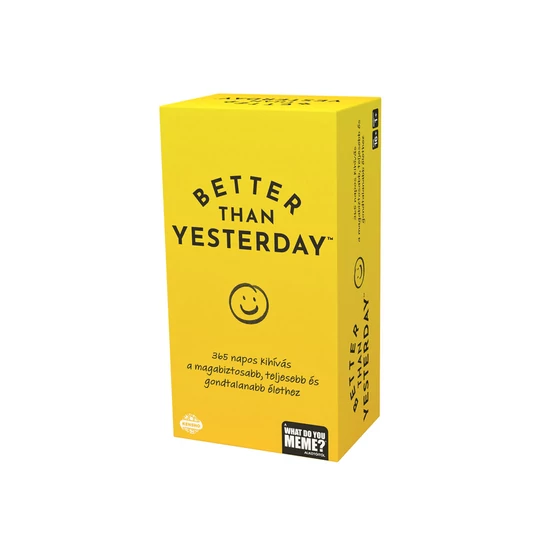Better Than Yestarday motivációs játék