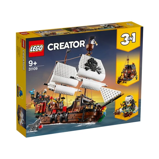 LEGOŽ Creator Kalózhajó 31109