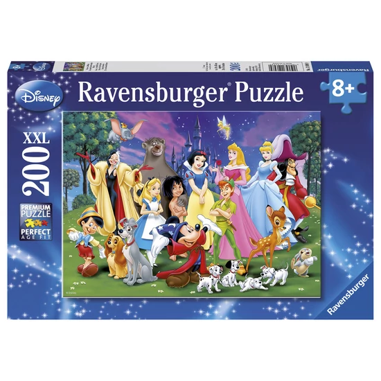 Ravensburger Puzzle 200 db - Disney kedvencek