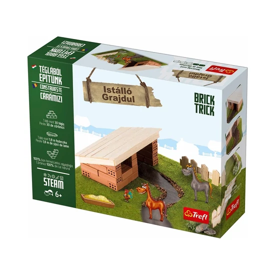 Trefl: Brick Trick istálló építőjáték