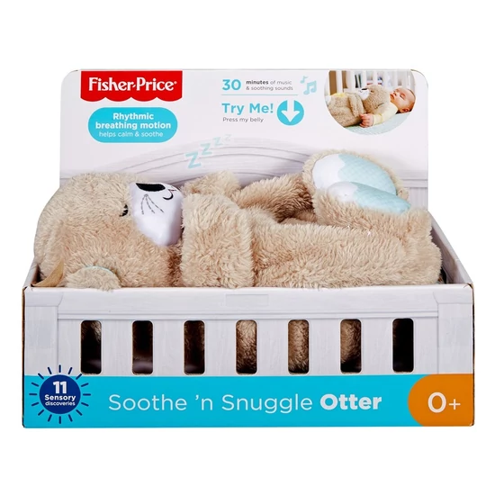 Fisher-Price szunyókáló vidra bébijáték