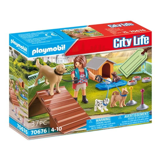 Playmobil Ajándékszett ""Kutyakiképzés"" 70676