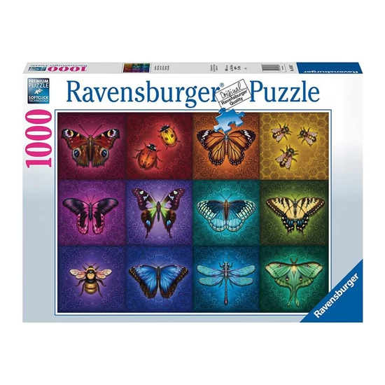 Puzzle 1000 db - Szárnyas rovarok