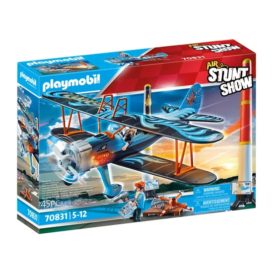 Playmobil Air Stuntshow ""Főnix"" kétfedelű