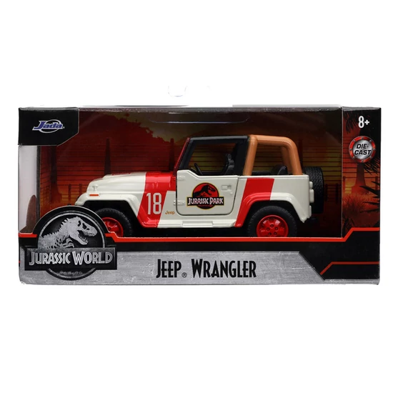 Simba: Jurassic Park Jeep Wrangler 1:32